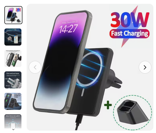 phone mount and fast charger